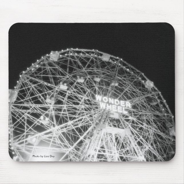 Tapis De Souris Wonder Wheel at Night Mousepad (Devant)