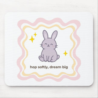 Tapis De Souris Wonky Zoo Bunny Mousepad
