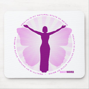 Tapis De Souris WORD® QUOTIDIEN "guérison" Mousepad