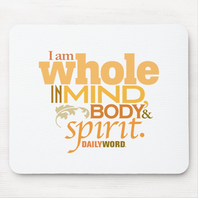Tapis De Souris WORD® QUOTIDIEN "intégrité" Mousepad (Devant)