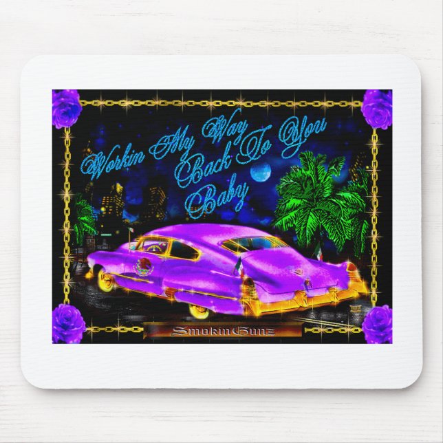 TAPIS DE SOURIS WORKIN MA MANIÈRE (Devant)