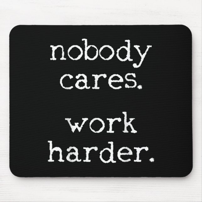 Tapis De Souris Workout Gym Fitness Exercise Motivational  (Devant)