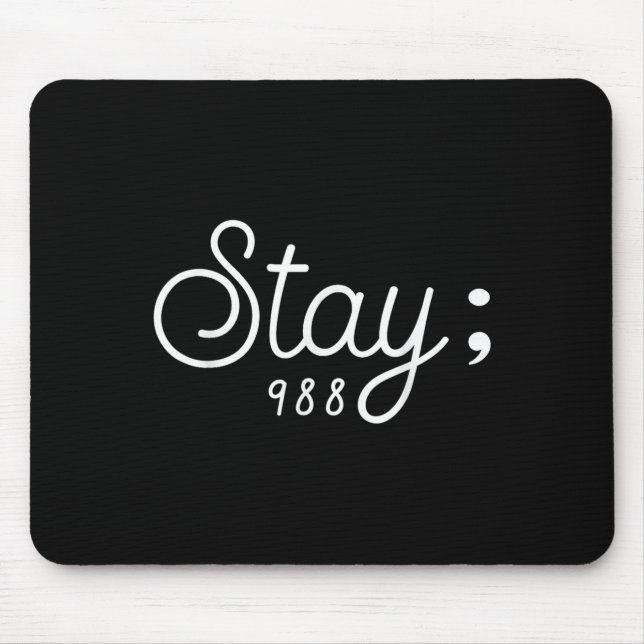 Tapis De Souris World Suicide Prevention Awareness Day Men Women S (Devant)