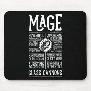 Tapis De Souris Wow Mage Joueur de Jeu de Rôle