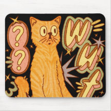 Wut ? / Illustration d'un chat orange
