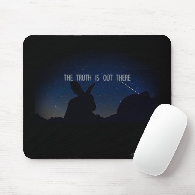 Tapis De Souris X-Files Rabbit : La vérité est là-bas Mouse Pad (Avec souris)