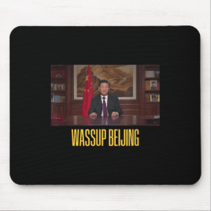 Tapis De Souris Xi Jinping Wup Beijing drôle Mème Face Giga Xi Chi
