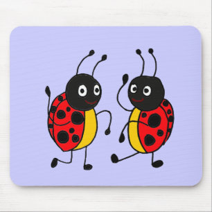 Tapis De Souris XX coccinelles de danse