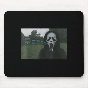 Tapis De Souris Y Face Blowbbles Funny Horreur Halloween mème