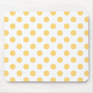Tapis De Souris Yellow polkadots