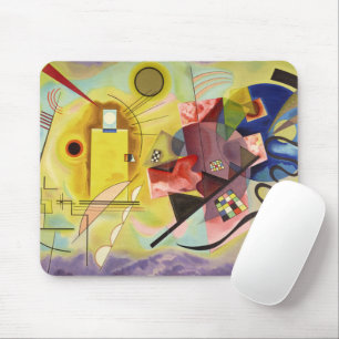 Tapis De Souris Yellow-Red-Blue, 1925 by Wassily Kandinsky