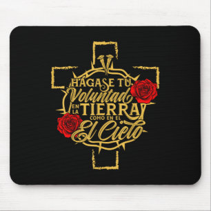 Tapis De Souris Yeshua Jésus est Roi Religieux Chrétien Bible Ver