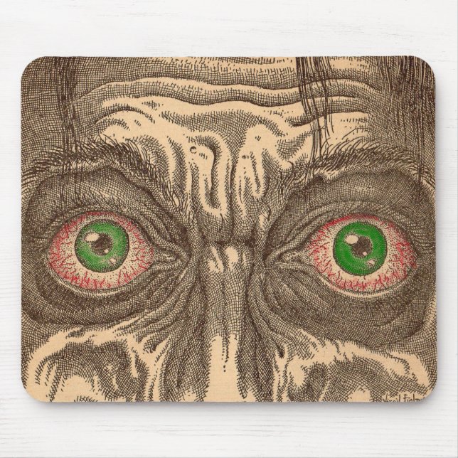 Tapis De Souris yeux (Devant)