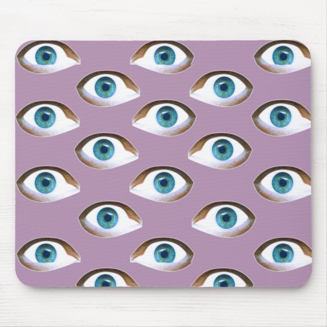 Tapis De Souris yeux bleus (Devant)
