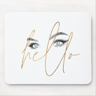 Tapis De Souris yeux bonjour