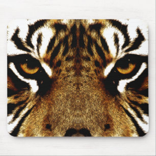 Tapis De Souris Yeux d'un tigre