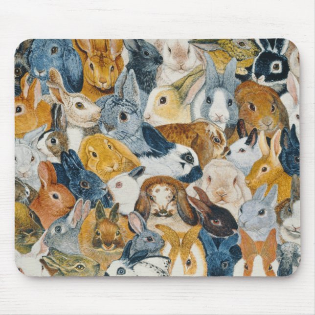 Tapis De Souris Yeux lumineux (Devant)