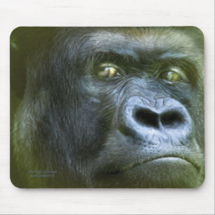 Tapis De Souris Yeux sauvages - Silverback Mousepad