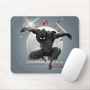 Tapis De Souris Yeux serpent Ninja