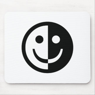 Tapis De Souris Yin et smiley de Yang