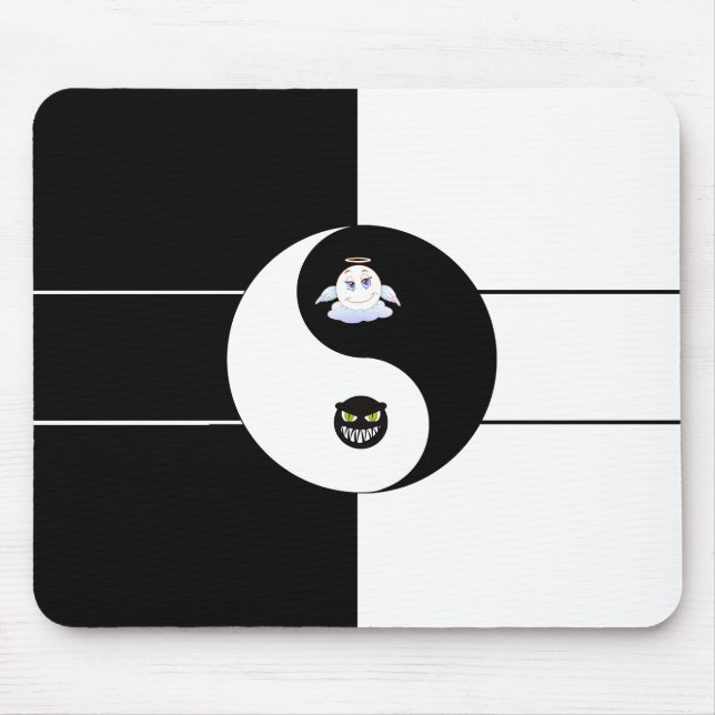 Tapis De Souris Yin Yang (Devant)