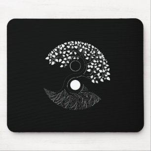 Tapis De Souris Yin Yang Arbre de vie