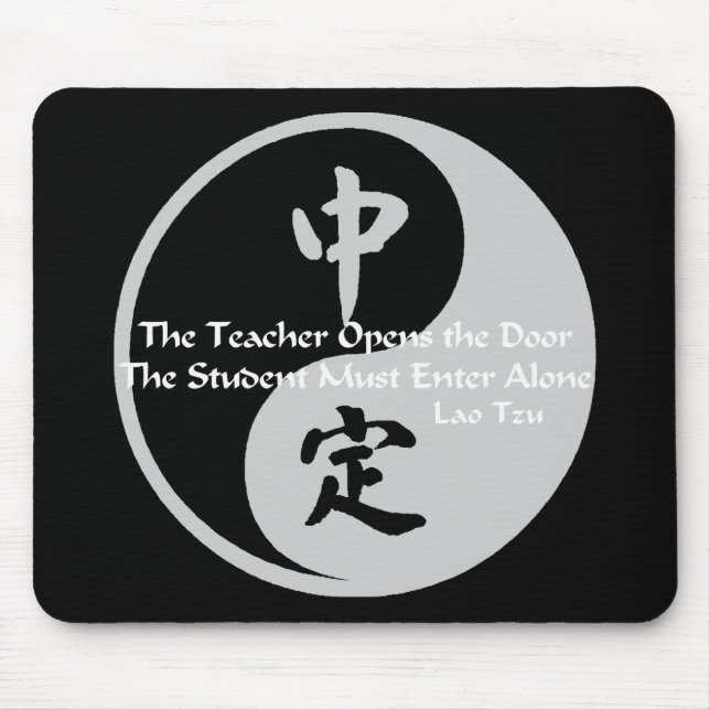 Tapis De Souris Yin Yang - le professeur (Devant)