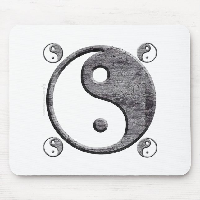 Tapis De Souris Yin Yang Mousepad (Devant)
