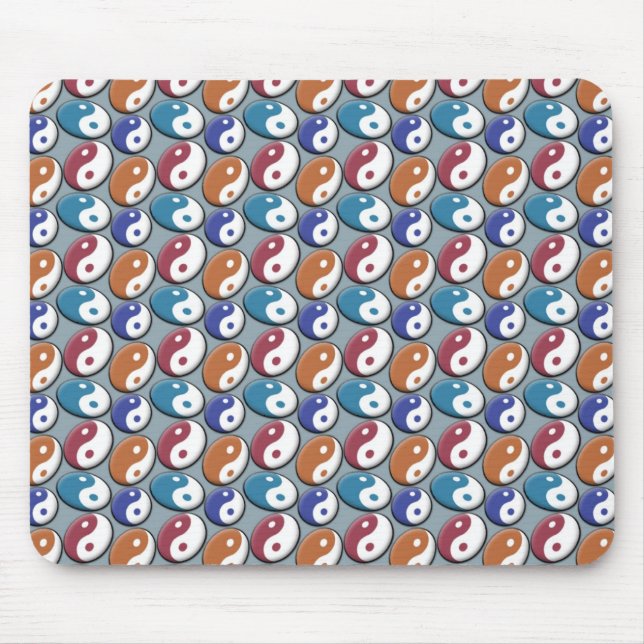Tapis De Souris Yin Yang Mousepad (Devant)