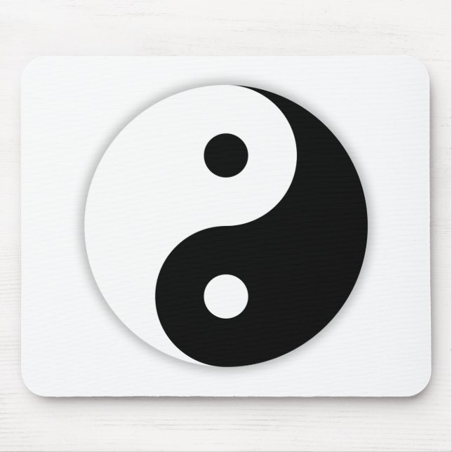 Tapis De Souris Ying et Yang (Devant)