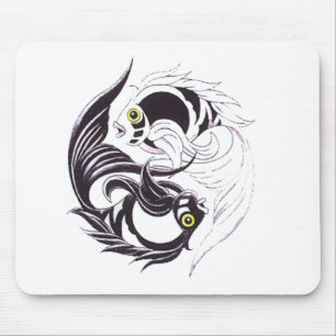 Tapis De Souris YingYang Koi