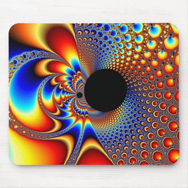 Tapis De Souris YinYang BigBang - fractale Mousepad (Devant)