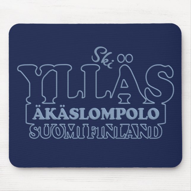 Tapis De Souris YLLÄS FINLANDE mousepad (Devant)
