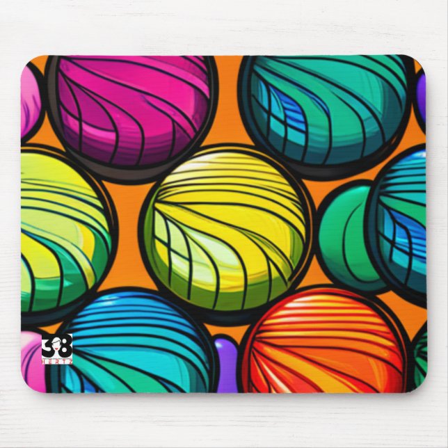 Tapis De Souris Yo-Yo Yowza (Devant)