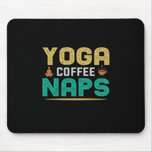 Tapis De Souris Yoga Lover Yoga Café Naps