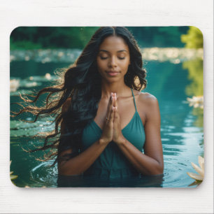 TAPIS DE SOURIS YOGA - MÉDITATION - CARPE DIEM - BIEN-ÊTRE