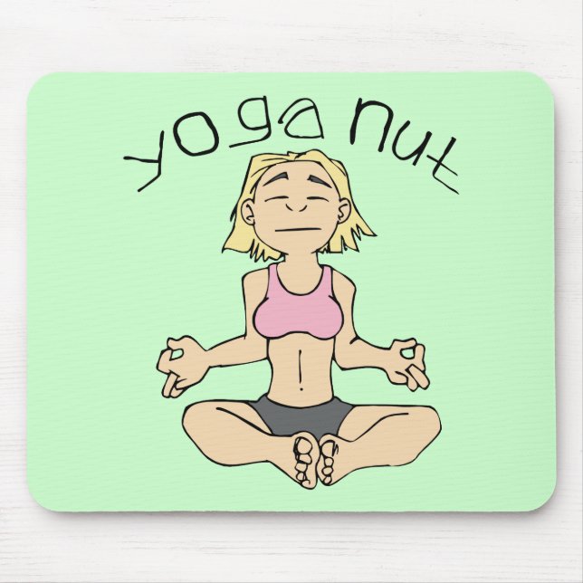 Tapis De Souris Yoga Nut Yogi Gear (Devant)