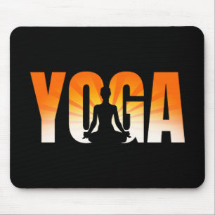 Tapis De Souris Yoga Sunshine