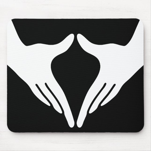 Tapis De Souris Yoga Yoni Mudra (Devant)
