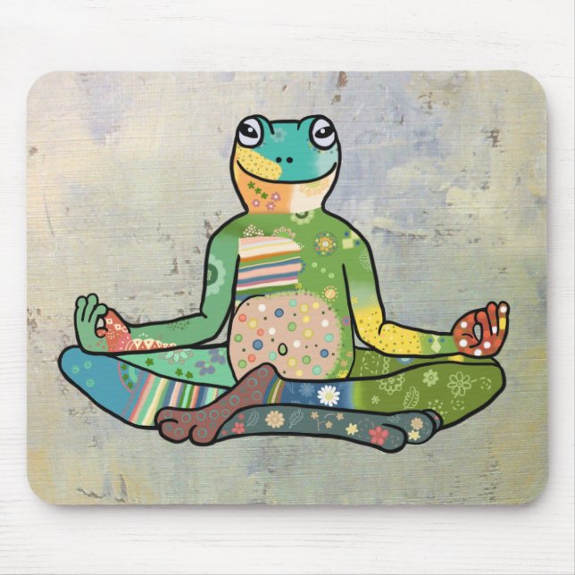 Tapis De Souris yogafrosch (Devant)