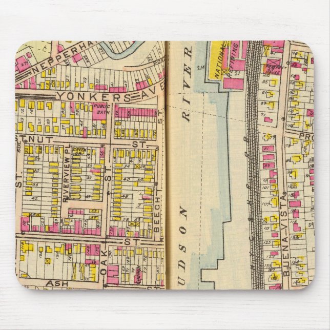 Tapis De Souris Yonkers, New York 14 (Devant)