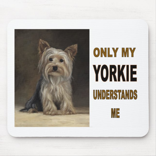 TAPIS DE SOURIS YORKIE (Devant)