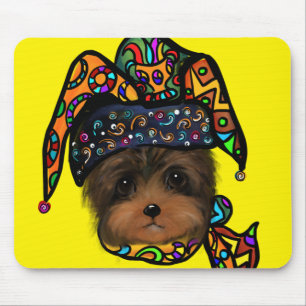 TAPIS DE SOURIS YORKIE POO