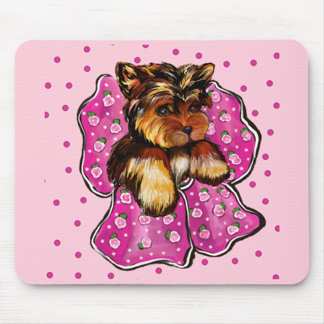 Tapis De Souris Yorkie Poo (Devant)