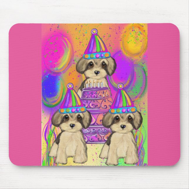 Tapis De Souris Yorkie Poo (Devant)