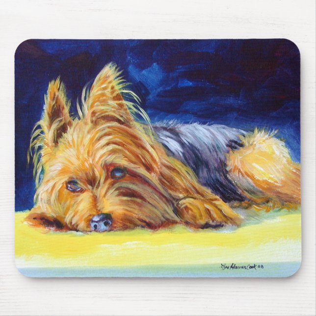 Tapis De Souris Yorkshire Terrier Mousepad (Devant)
