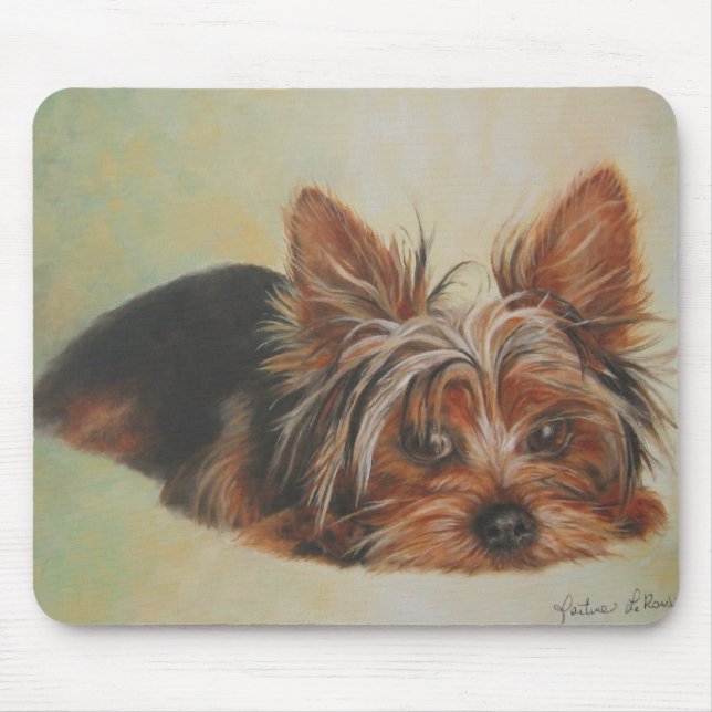 Tapis De Souris Yorkshire Terrier Mousepad (Devant)