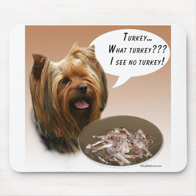 Tapis De Souris Yorkshire Terrier Turquie (Devant)