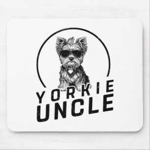 Tapis De Souris Yorkshire Terrier Uncle Cadeaux Drôle Propriétaire