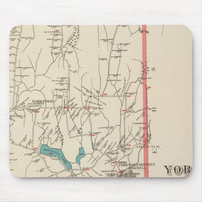 Tapis De Souris Yorktown NY (Devant)